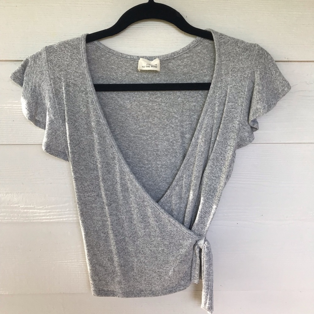 Tie-Front Crop Top